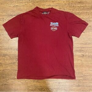 Harley Davidson Men's XL Graphic T Shirt Mens Zion HD Washington,‎ Utah Original